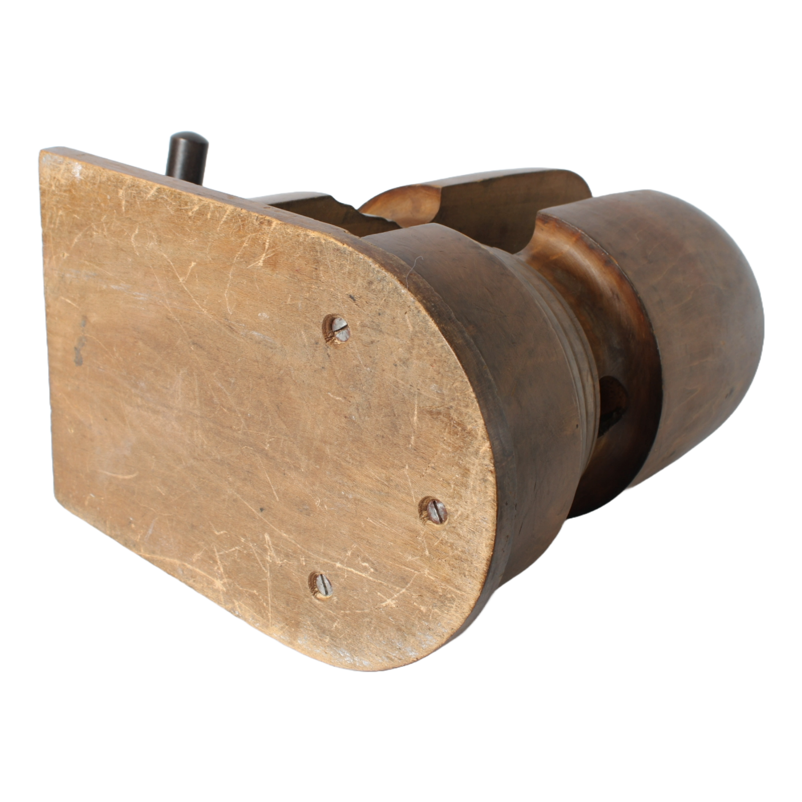 Antique Brown Bowler Hat (Size 60) and Hat Stretcher – Wegener & Allie Maillard
