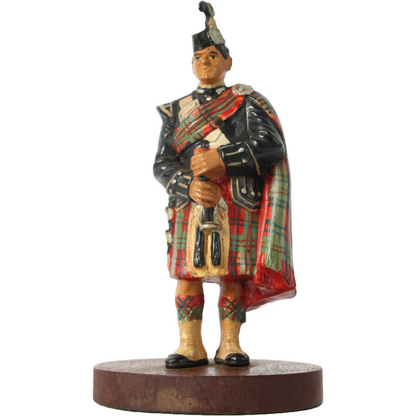 Hand-Painted MacGregor Advertising Figure, Scottish Attire, 15 cm Tall, Vintage
