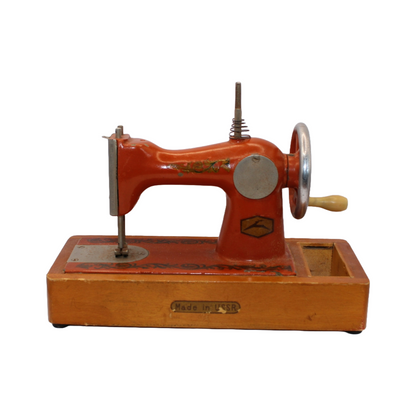 Rare USSR Child's Sewing Machine! - Singer Model - Working C