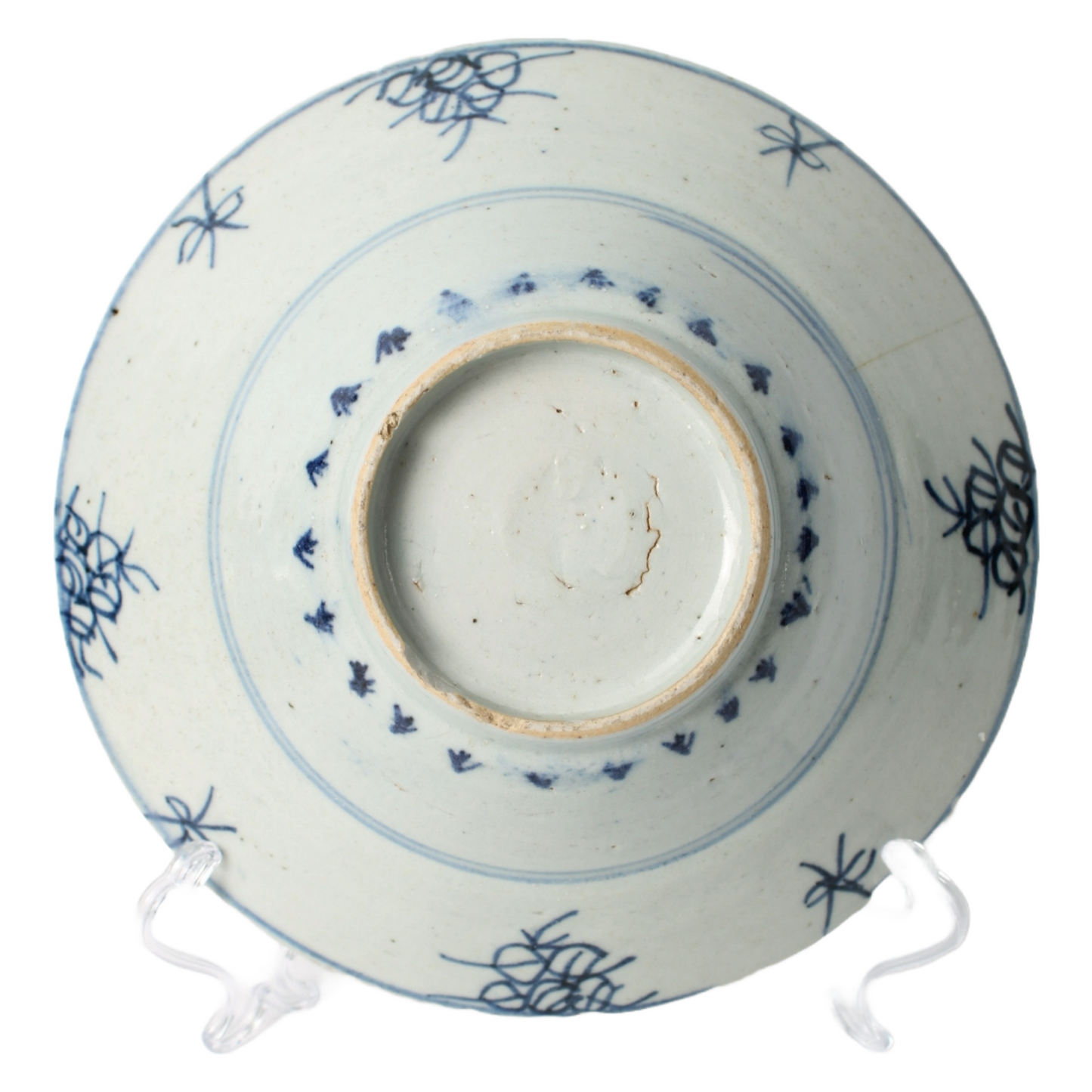 Rare Antique Chinese Klapmuts Bowls | Qing Dynasty Blue and White Porcelain