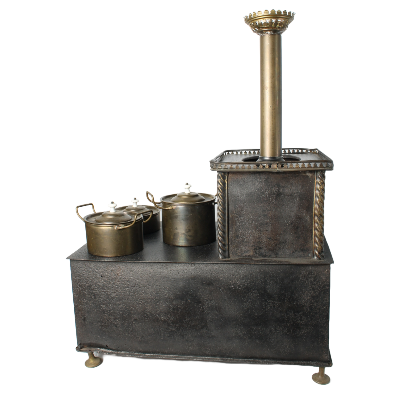 Antique Miniature Toy Stove ca. 1890–1915 | Height 45 cm / 17.7 inch |