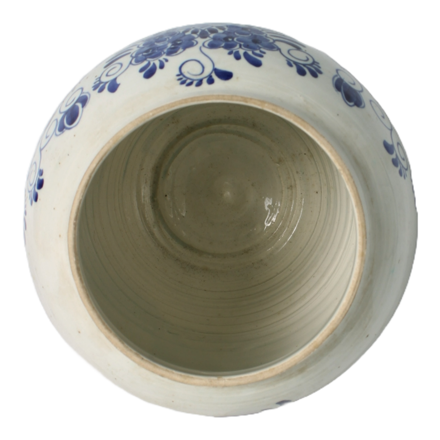Antique Tobacco Jar VARINAS | Oldenkott Weesp Aº 1760 | Delft Blue Pottery with