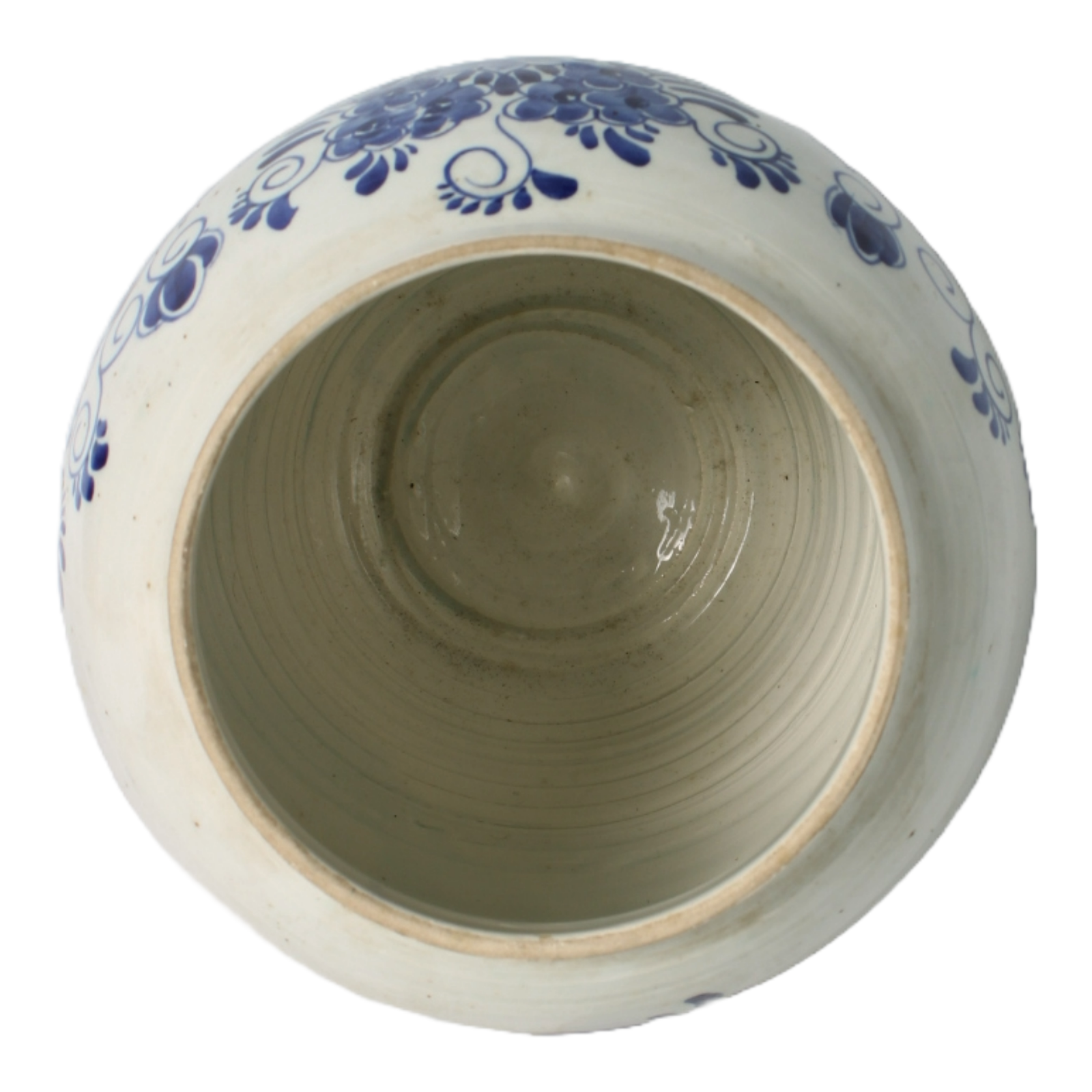 Antique Tobacco Jar VARINAS | Oldenkott Weesp Aº 1760 | Delft Blue Pottery with