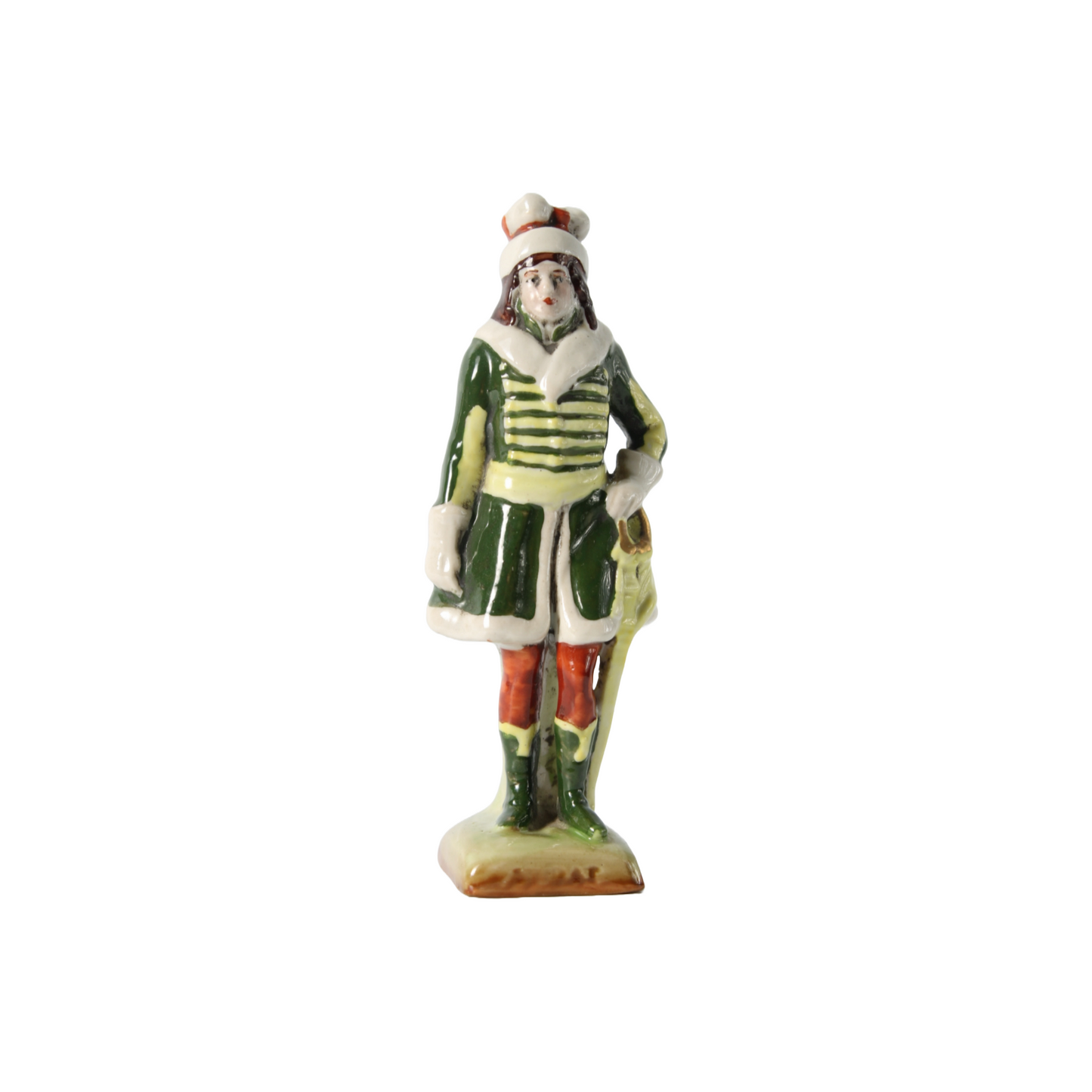 Handcrafted Porcelain Figurine of Joachim Murat, Scheibe Alsbach