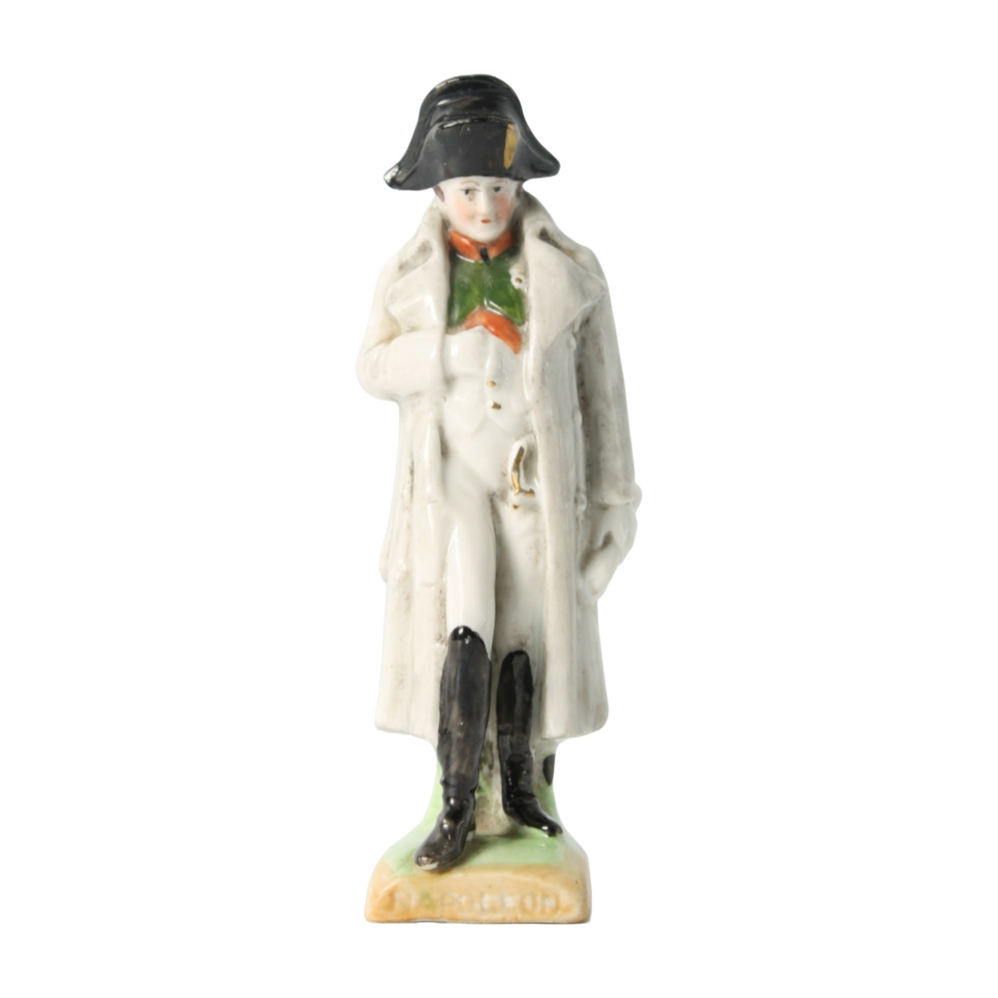 Antique Porcelain Napoleon Figurine by Kister Scheibe Alsbach, Germany, ca. 1900