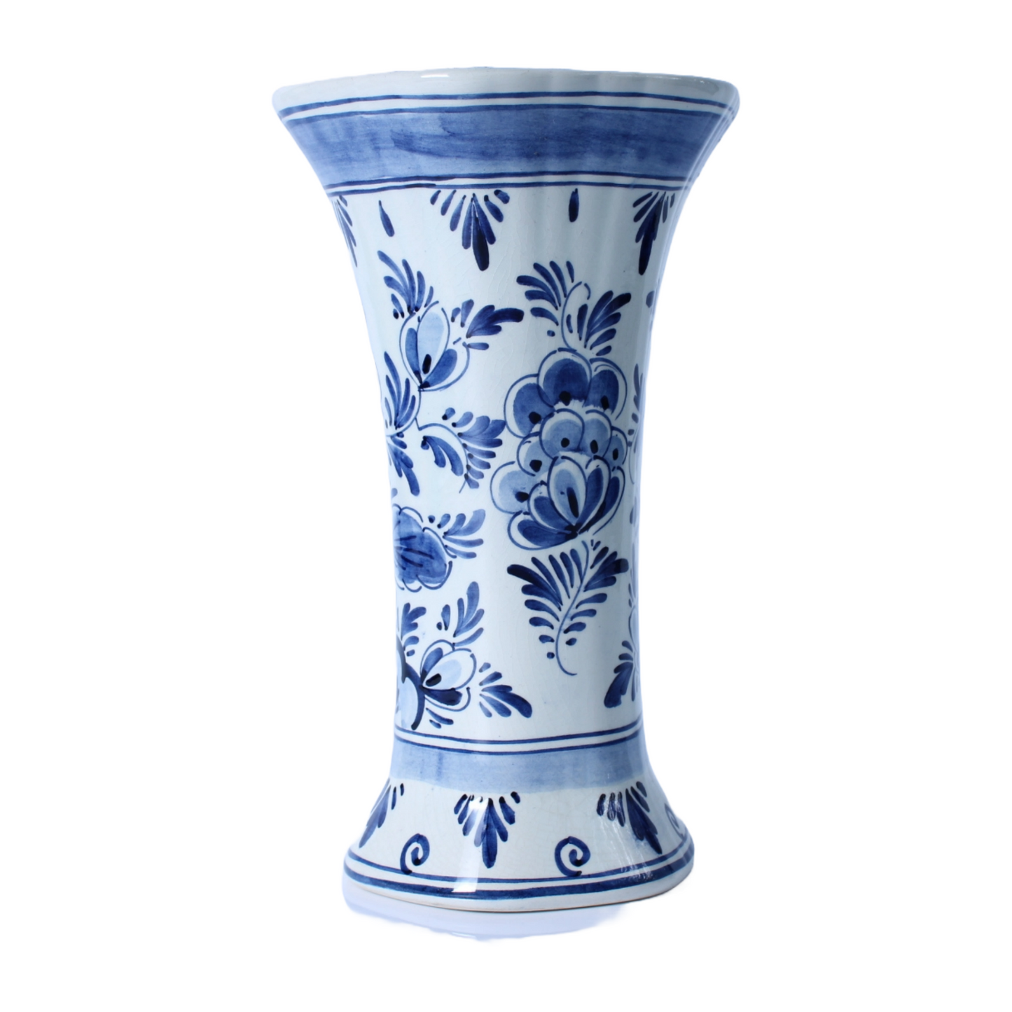 Beautiful Delft Blue Vase from the Early 1960s