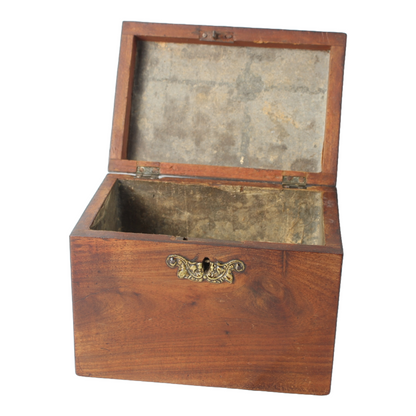 Antique Dutch Tobacco Box – 19th Century – Handcrafted Decorative Object