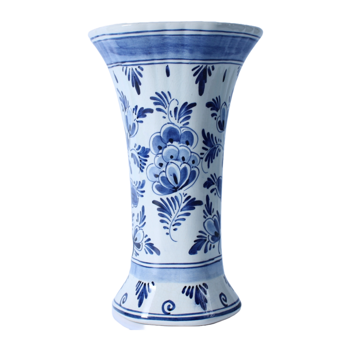 Beautiful Delft Blue Vase from the Early 1960s