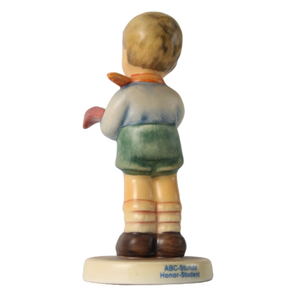Hand-Painted Goebel Hummel Figurine "ABC Student" 1999, TMK 8, 4" Tall, Collecti