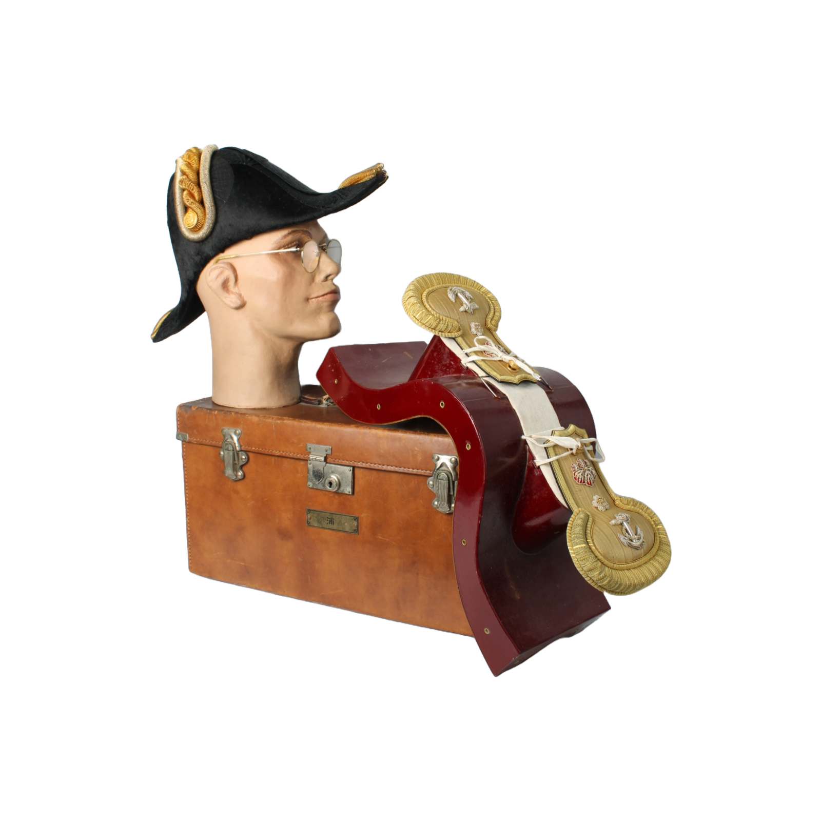 Rare Imperial Japanese Navy Captain’s Ceremonial Dress Set | Bicorne Hat