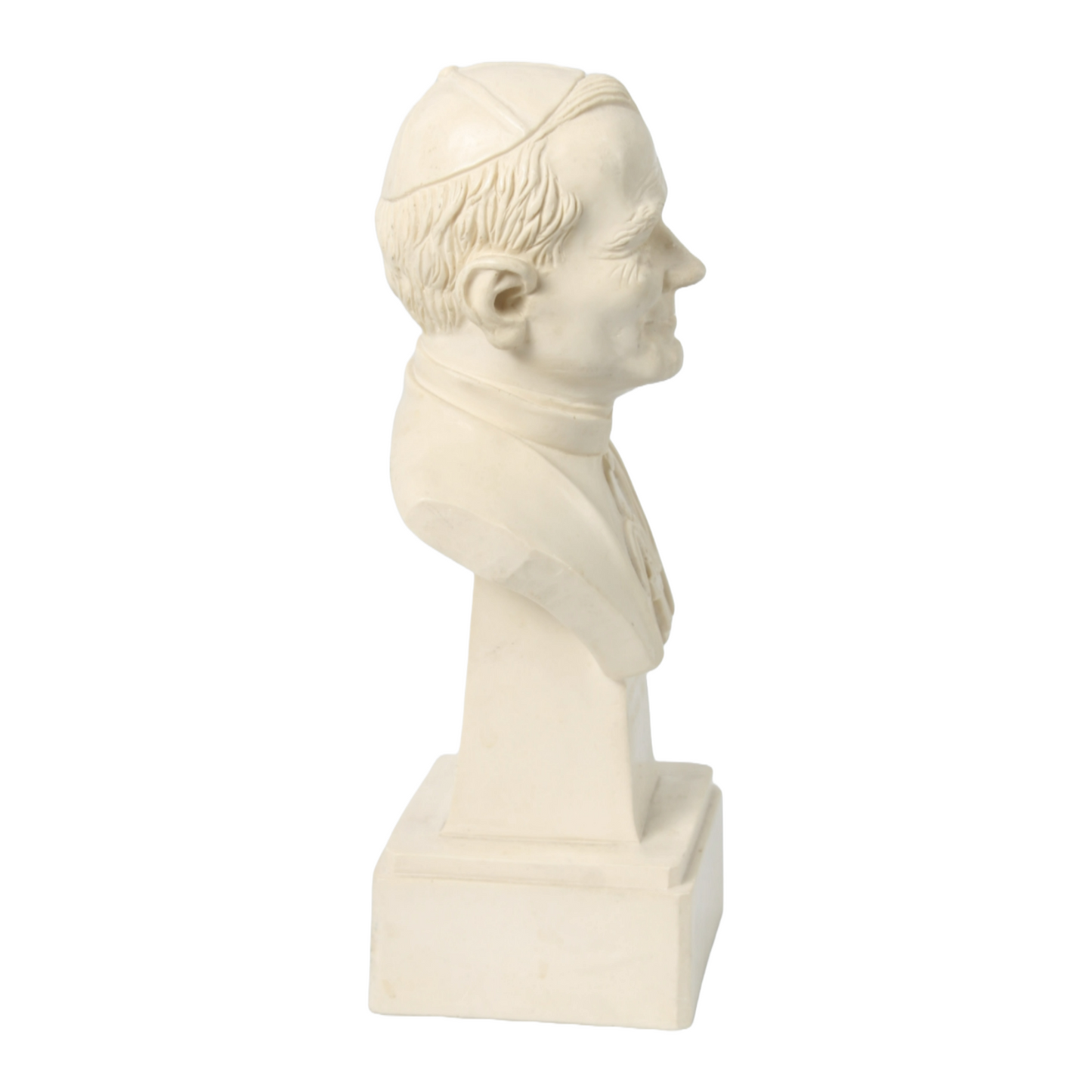 Bust of Pope John Paul II, St. John Paul II, Saint John Paul II. circa 1980