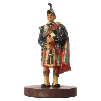 Hand-Painted MacGregor Advertising Figure, Scottish Attire, 15 cm Tall, Vintage
