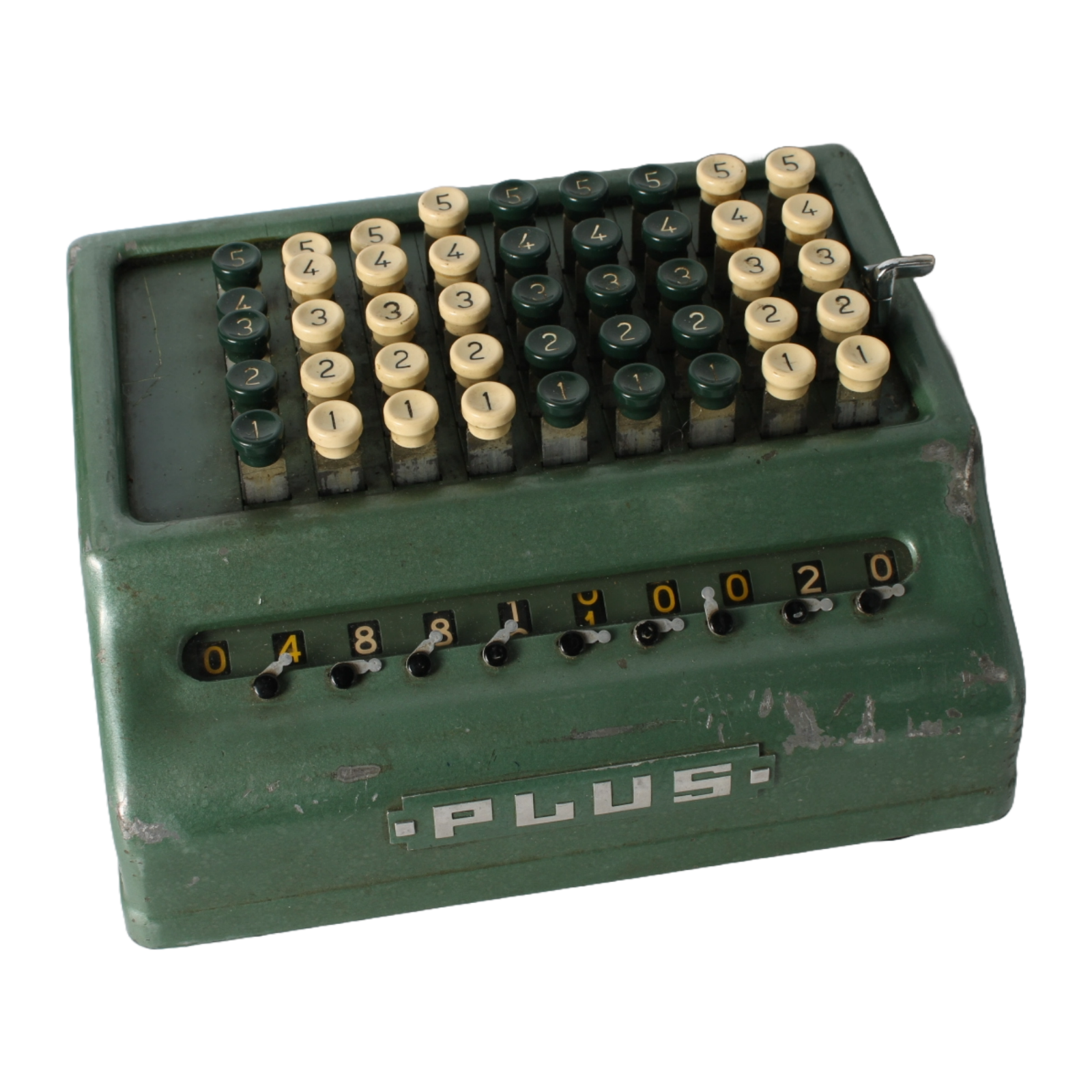 Vintage Mechanical Calculator | Bell Punch "PLUS" Rapid Adder | Model 509/C |