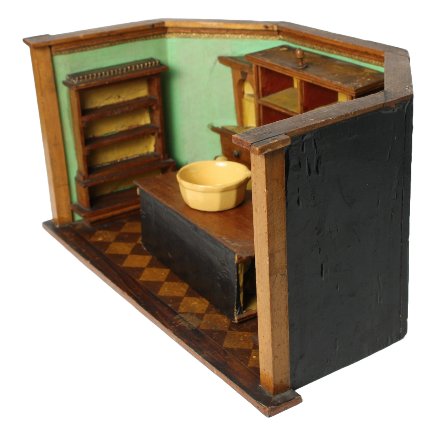 Antique Miniature Shop ca. 1890–1920 | Wooden Doll Store