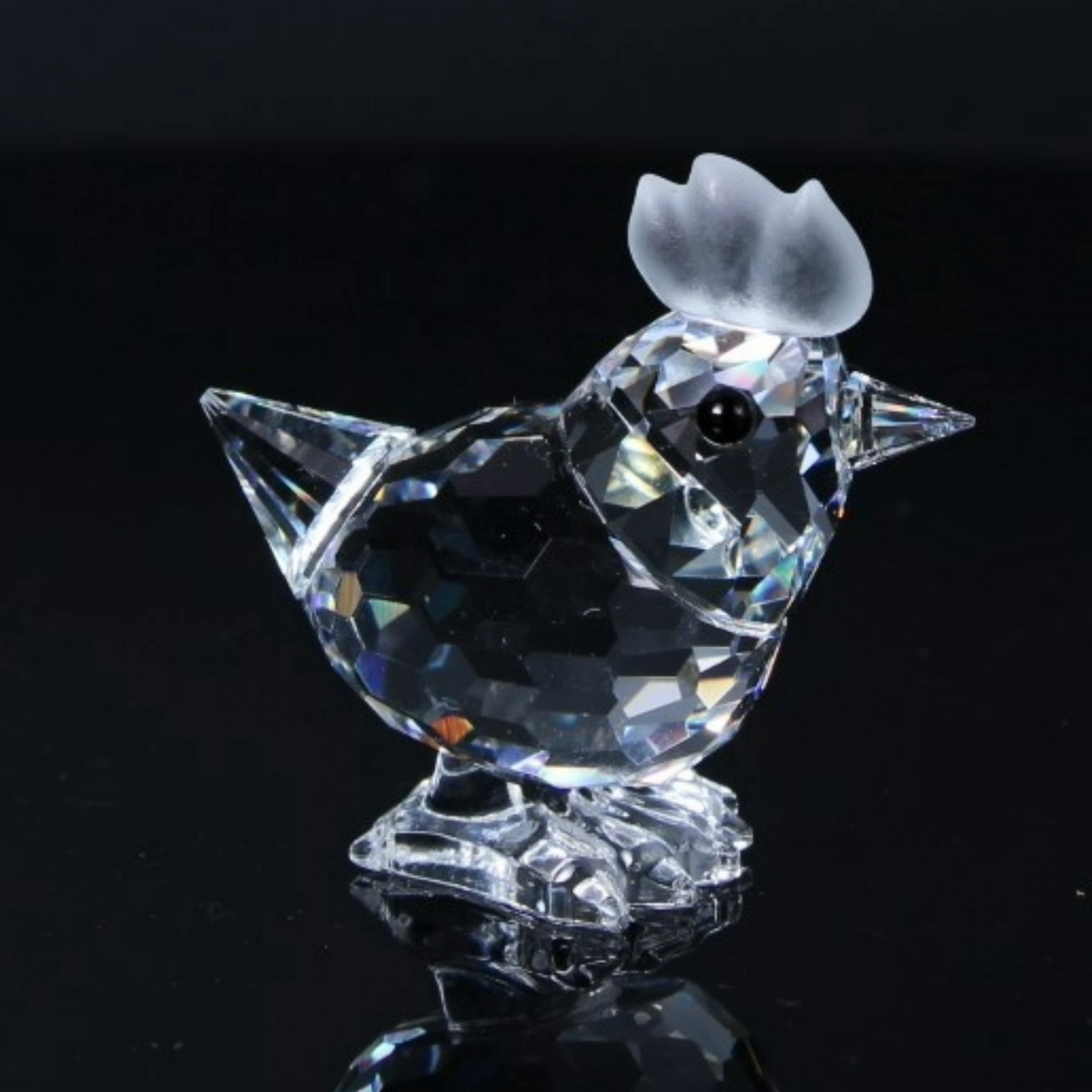 Swarovski Chicken Mini Figurine - Includes Original Box and Certificate