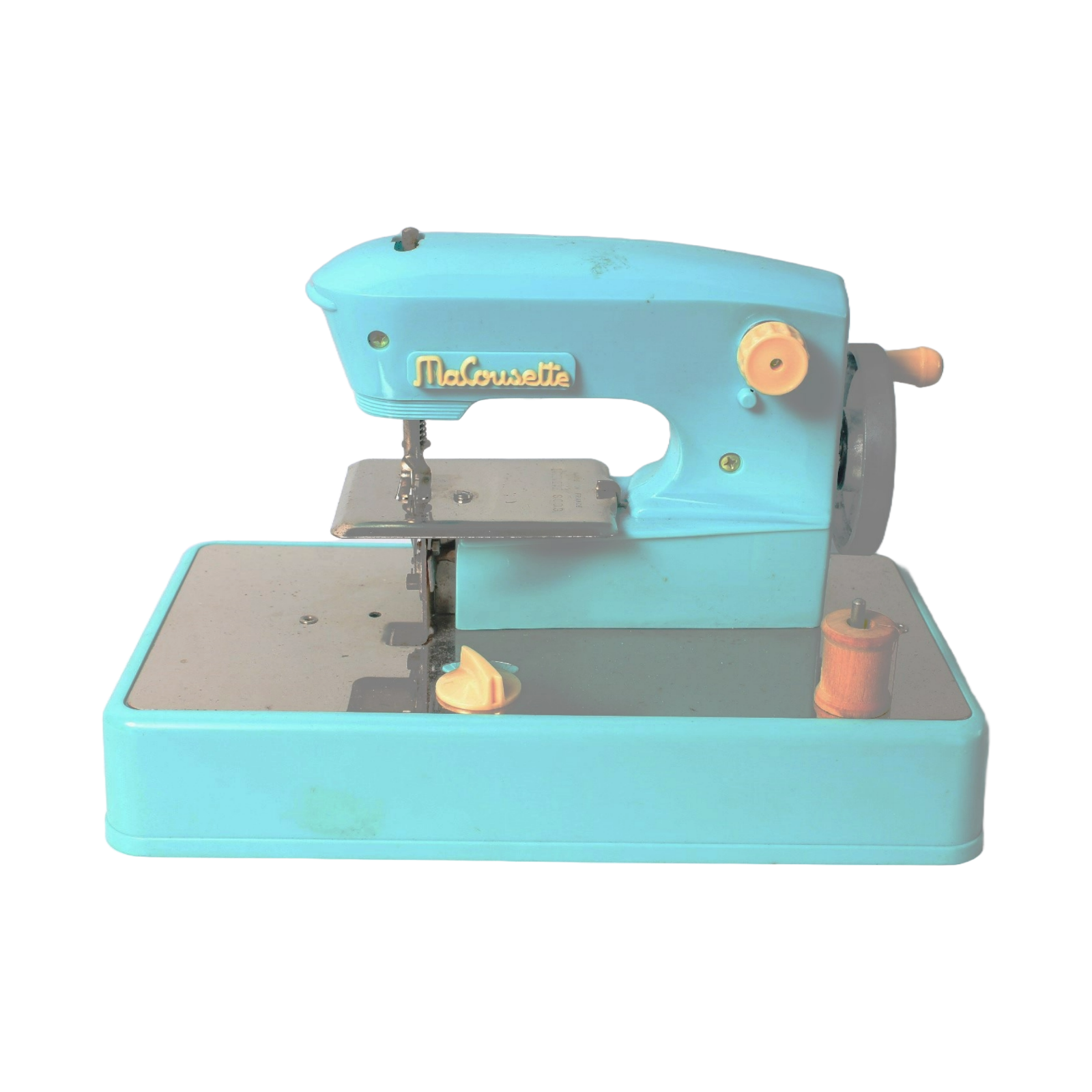 Vintage 1960s MaCousette Children's Sewing Machine with Original Box