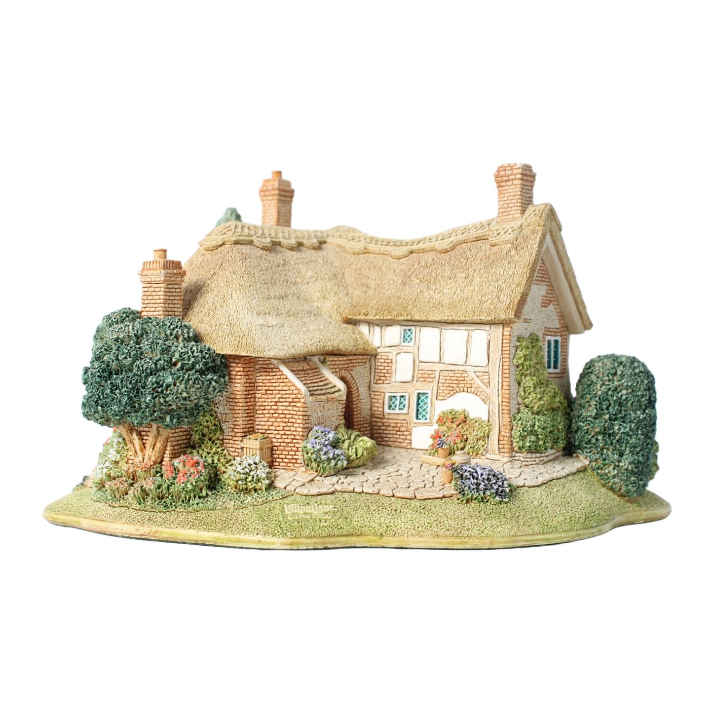 Rare Lilliput Lane Gossip Gate Cottage 1996, Handcrafted English Miniature House