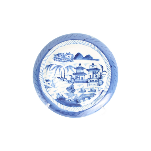 Antique Chinese Porcelain Plate - 18th Century Qing Dynasty