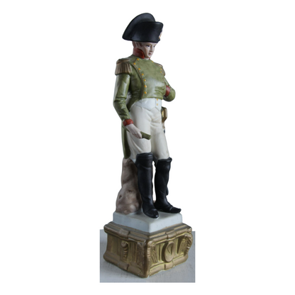 Napoleon I and Joséphine de Beauharnais Figurines, Italy, Ceramic, Circa 1975
