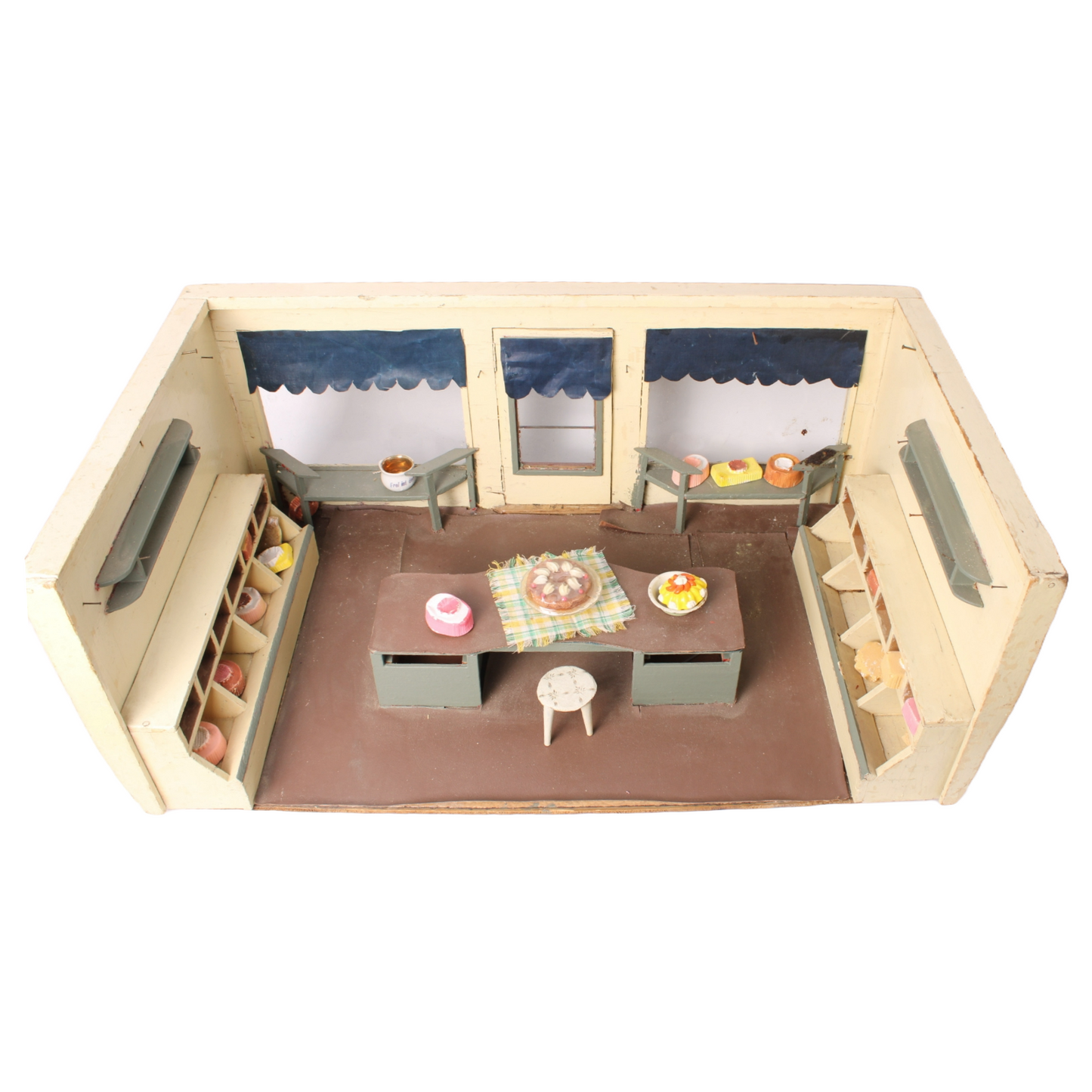 Antique Miniature Bakery or Sweet Shop c. 1930–1950 | With Counter, Display etc