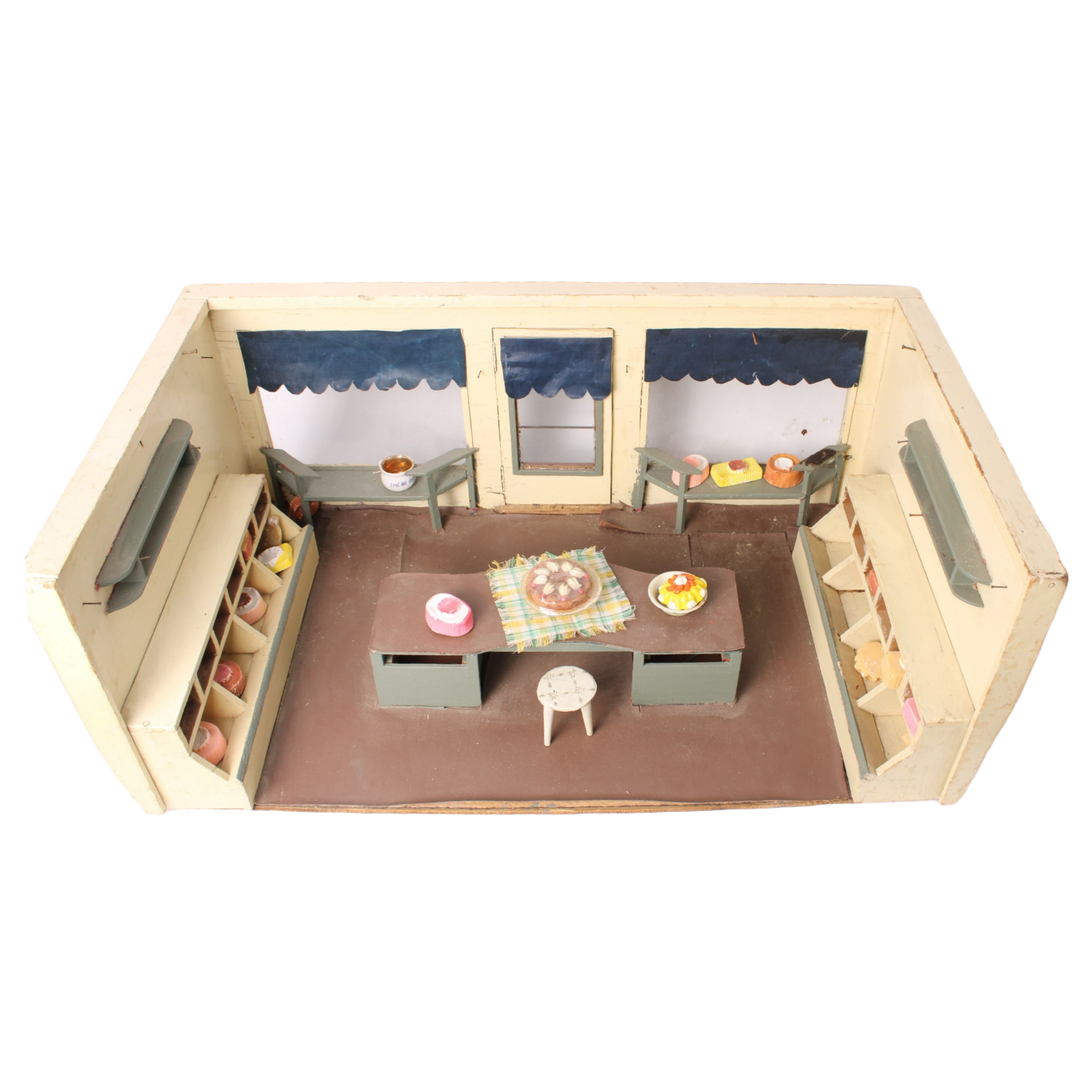 Antique Miniature Bakery or Sweet Shop c. 1930–1950 | With Counter, Display etc