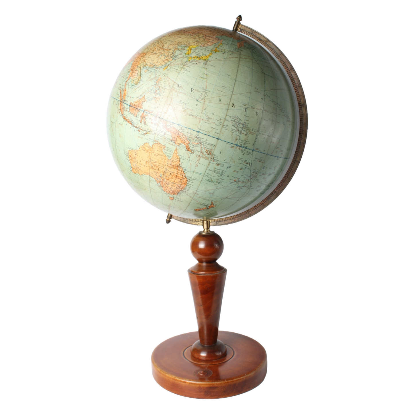 Antique German Globe ca. 1924 | Kartographisches Institut Dietrich Reimer Berlin