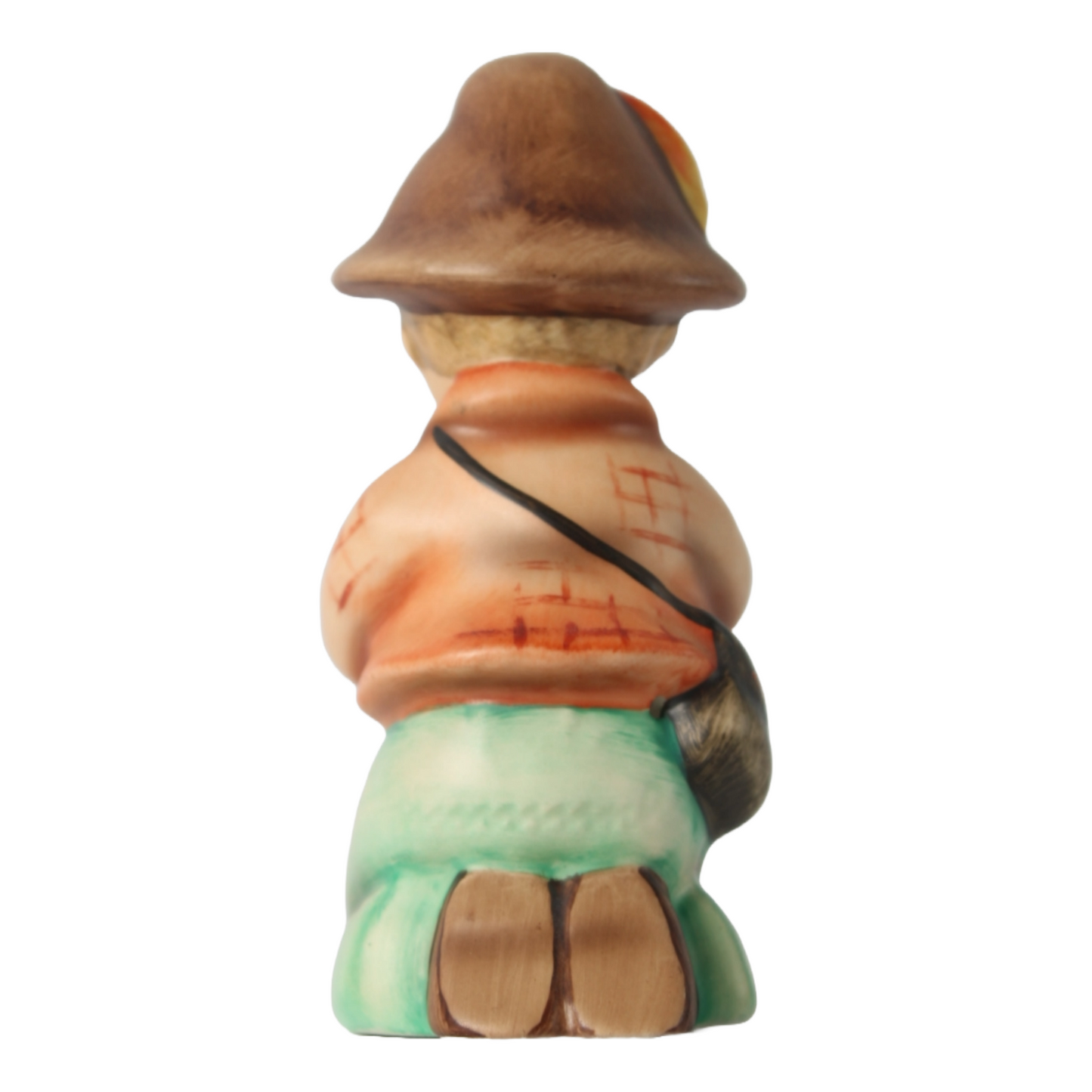 Handmade Hummel Figurine "Little Tooter" by Goebel Germany, TMK-4, 1964-1972