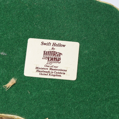 Lilliput Lane Swift Hollow 1988, Handcrafted English Cottage, Rare Collectible,