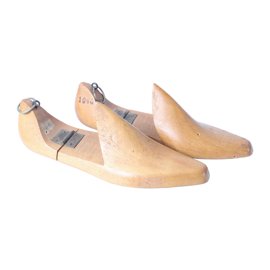 Vintage Wooden Shoe Lasts – Classic European Shoemaking Forms
