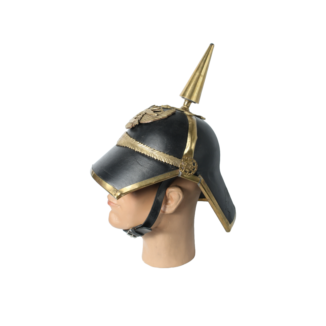 Replica Habsburg Pickelhaube – ceremonial spiked helmet with double-headed eagle