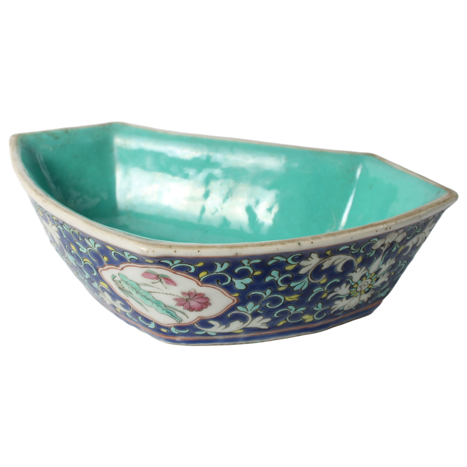 Antique Chinese Serving Bowls | 18th-19th Century Qing Dynasty Porcelain |