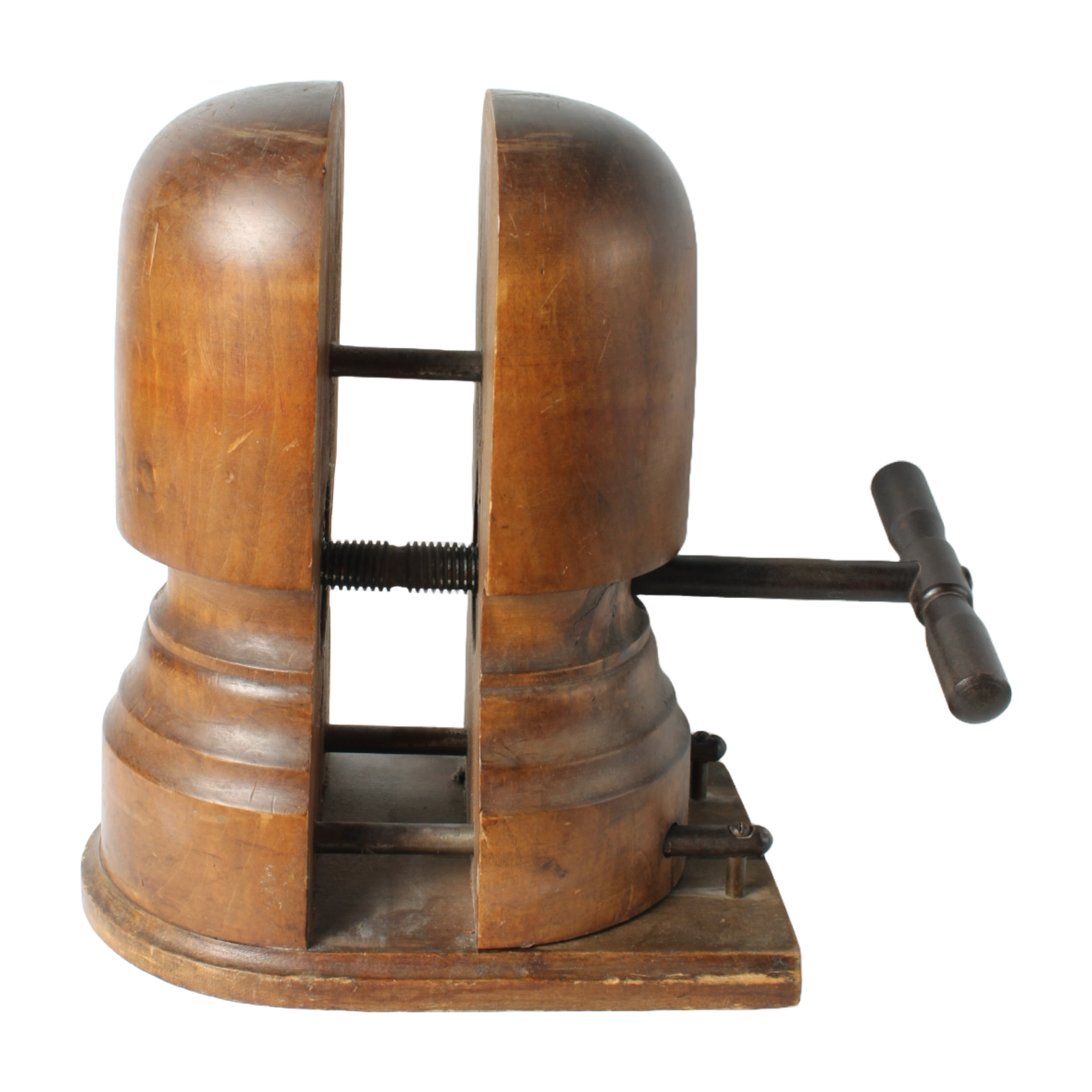 Antique Brown Bowler Hat (Size 60) and Hat Stretcher – Wegener & Allie Maillard