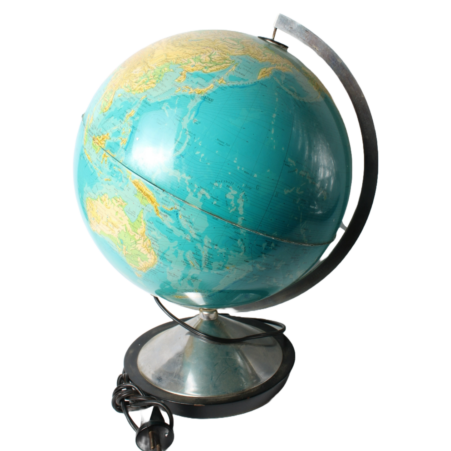 Illuminated Globe - Golina Cartographie Amsterdam, 1973