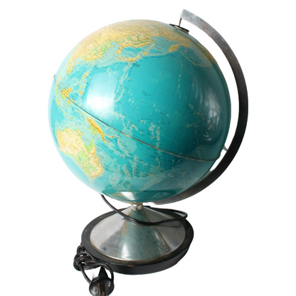 Illuminated Globe - Golina Cartographie Amsterdam, 1973