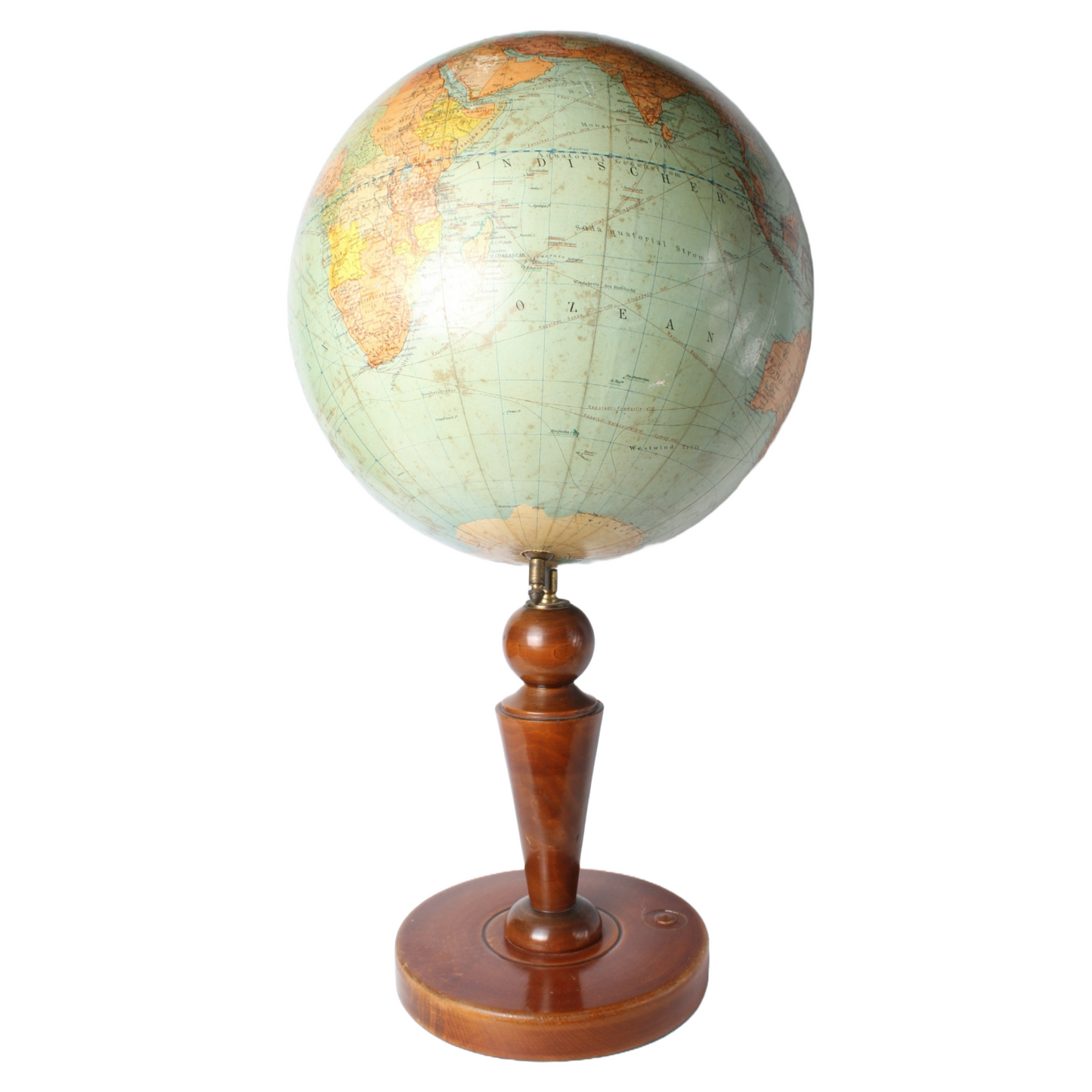 Antique German Globe ca. 1924 | Kartographisches Institut Dietrich Reimer Berlin