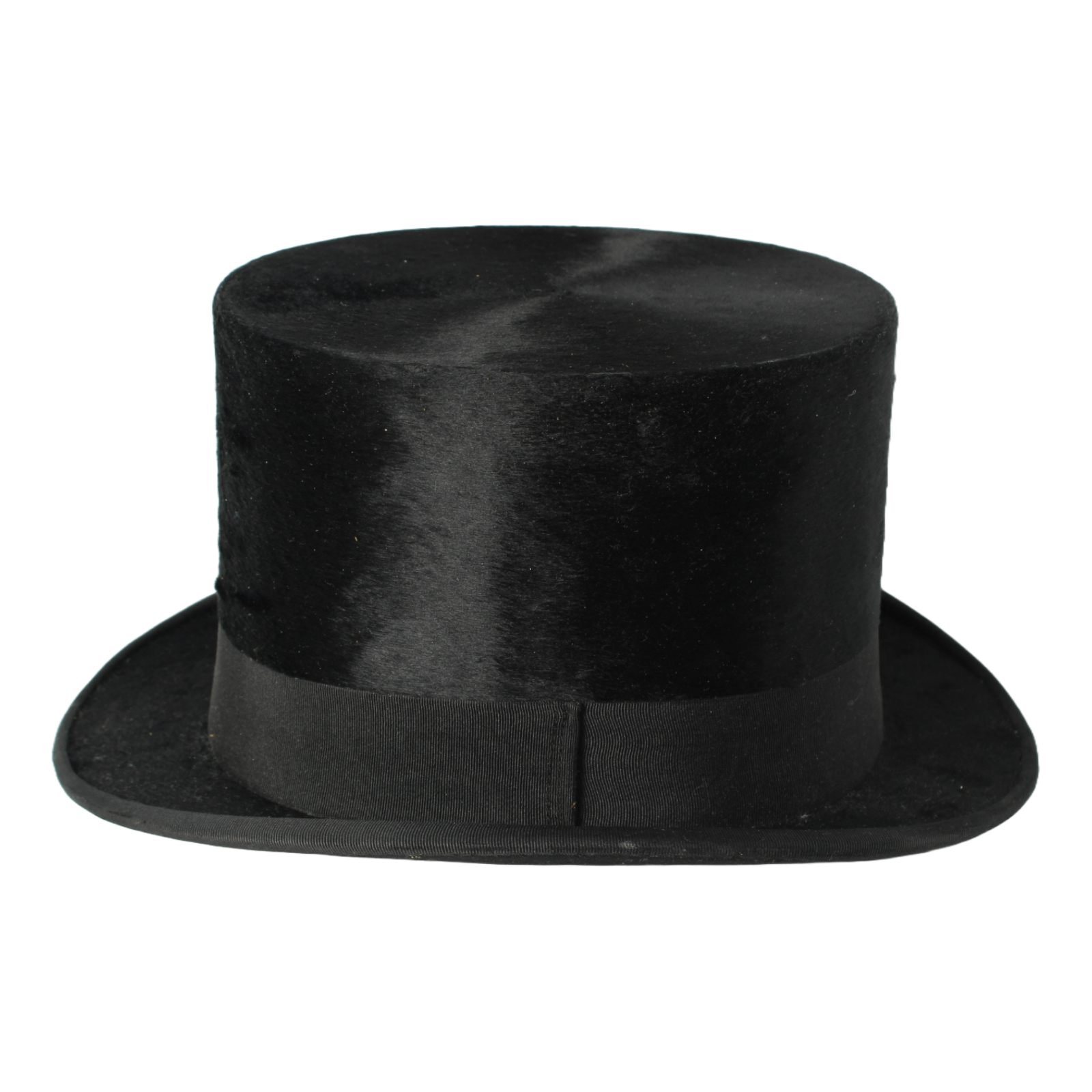 Antique Moleskin Top Hat by Drickson & Co, London - With original box