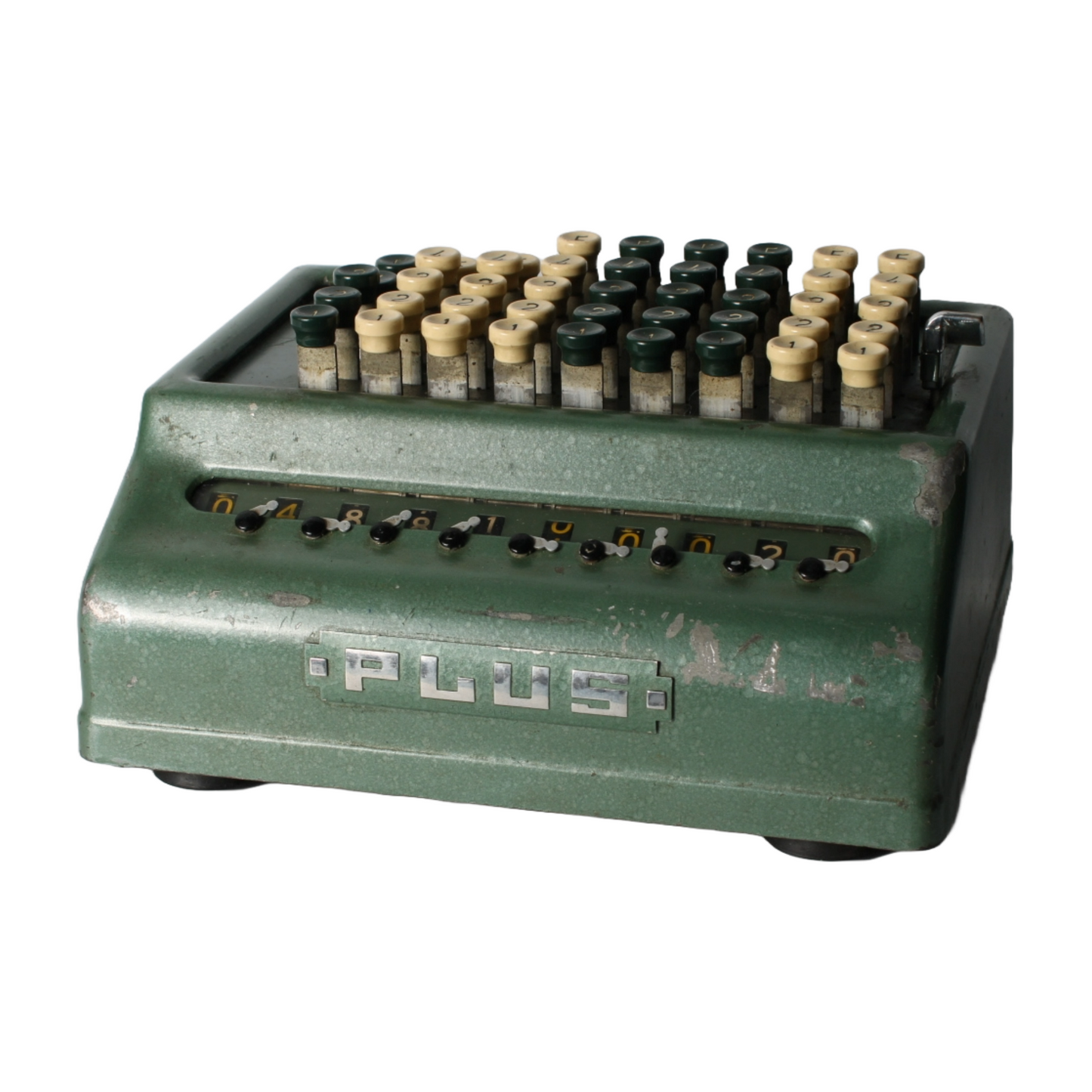 Vintage Mechanical Calculator | Bell Punch "PLUS" Rapid Adder | Model 509/C |