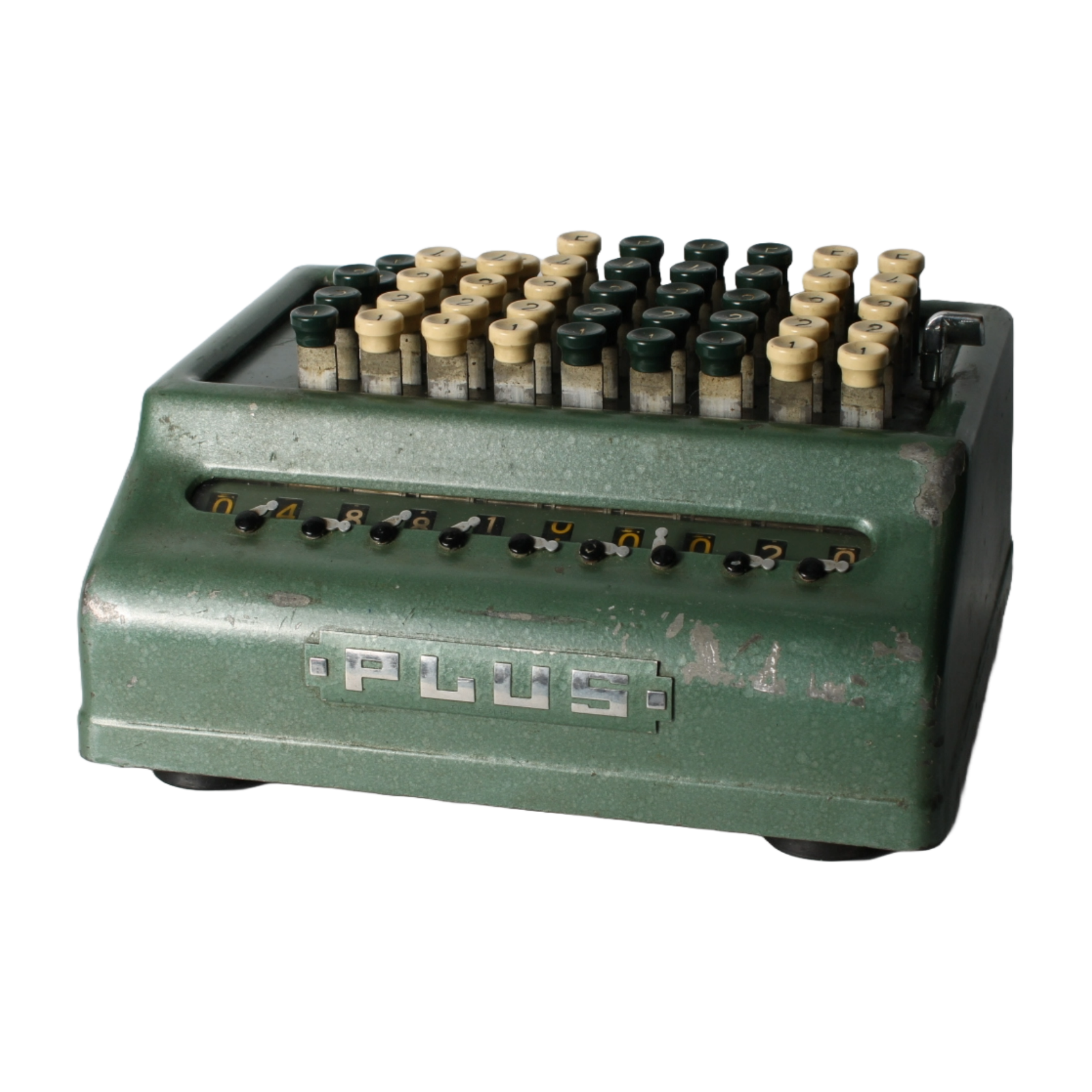 Vintage Mechanical Calculator | Bell Punch "PLUS" Rapid Adder | Model 509/C |