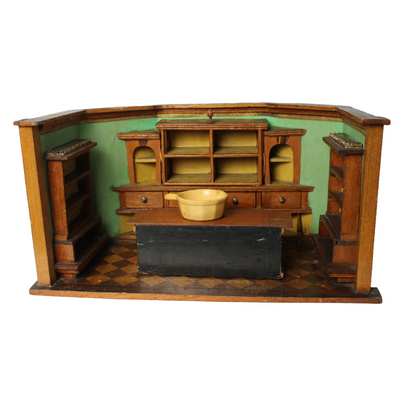 Antique Miniature Shop ca. 1890–1920 | Wooden Doll Store