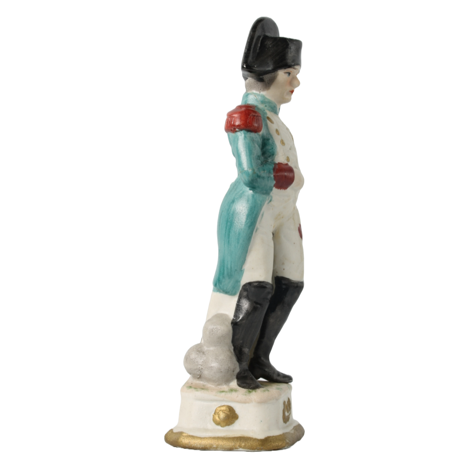 Hand-Painted Porcelain Figurine of Napoleon Bonaparte, Circa 1930-1950