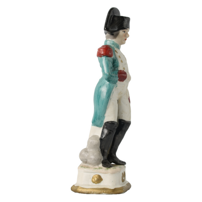 Hand-Painted Porcelain Figurine of Napoleon Bonaparte, Circa 1930-1950