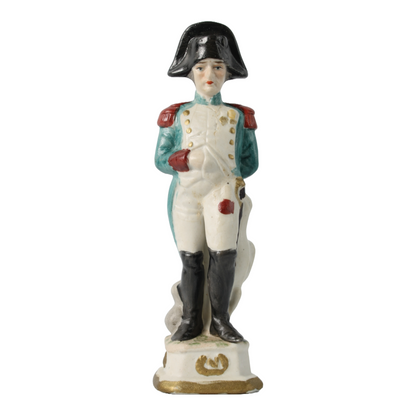 Hand-Painted Porcelain Figurine of Napoleon Bonaparte, Circa 1930-1950