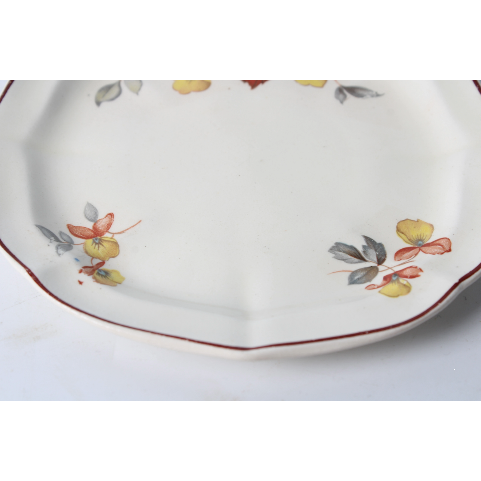 Vintage Floral Dinnerware Set | Société Céramique Maastricht | Handmade Dutch