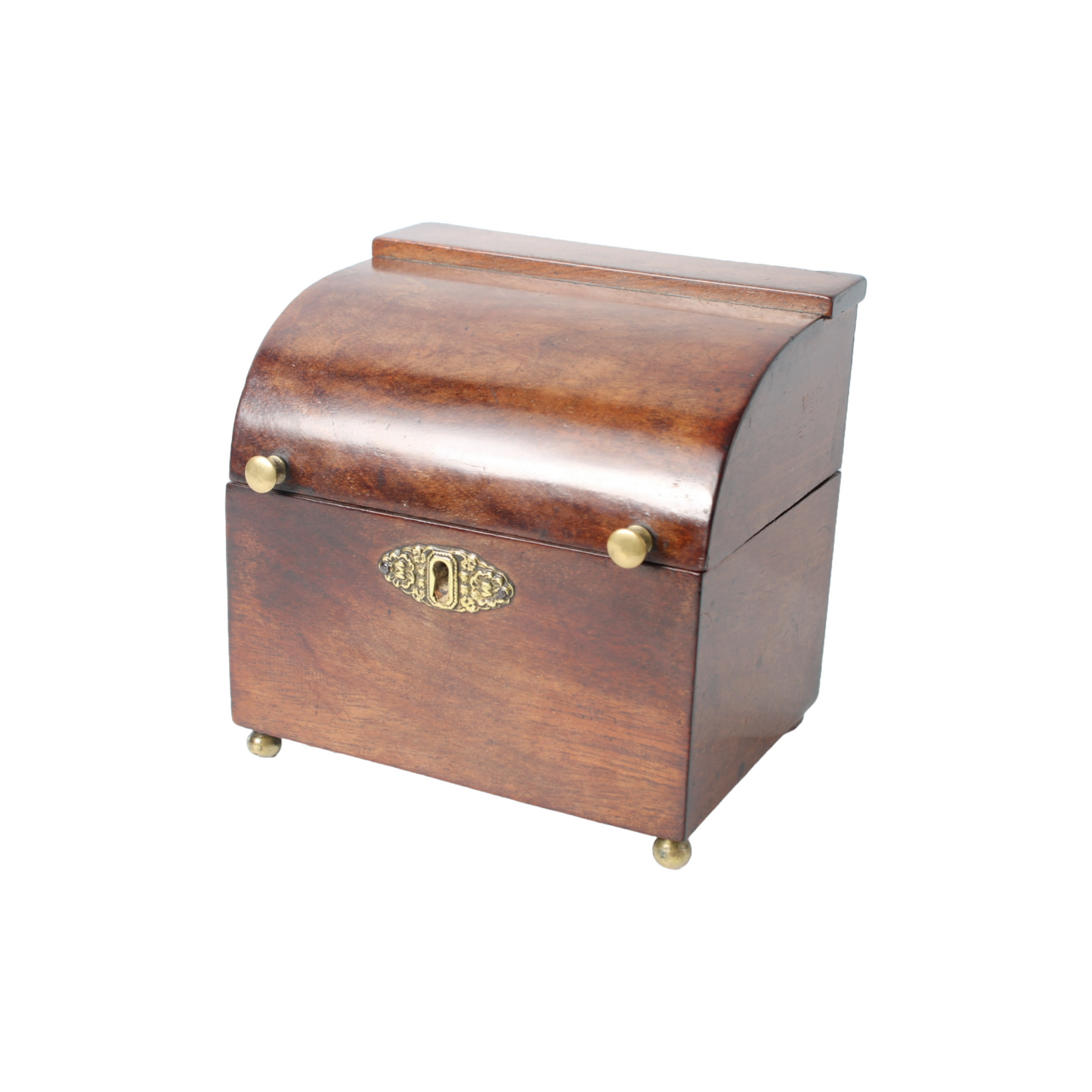 Antique Dutch Tobacco Box – 19th Century – Rosewood and Handcrafted Design