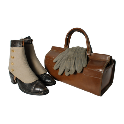 Vintage Leather Doctor's Bag | Compact and Functional |