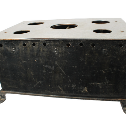 Rare Antique Toy Stove with Claw Feet and Pans ca. 1900–1925 | 22 cm / 8.66 inch