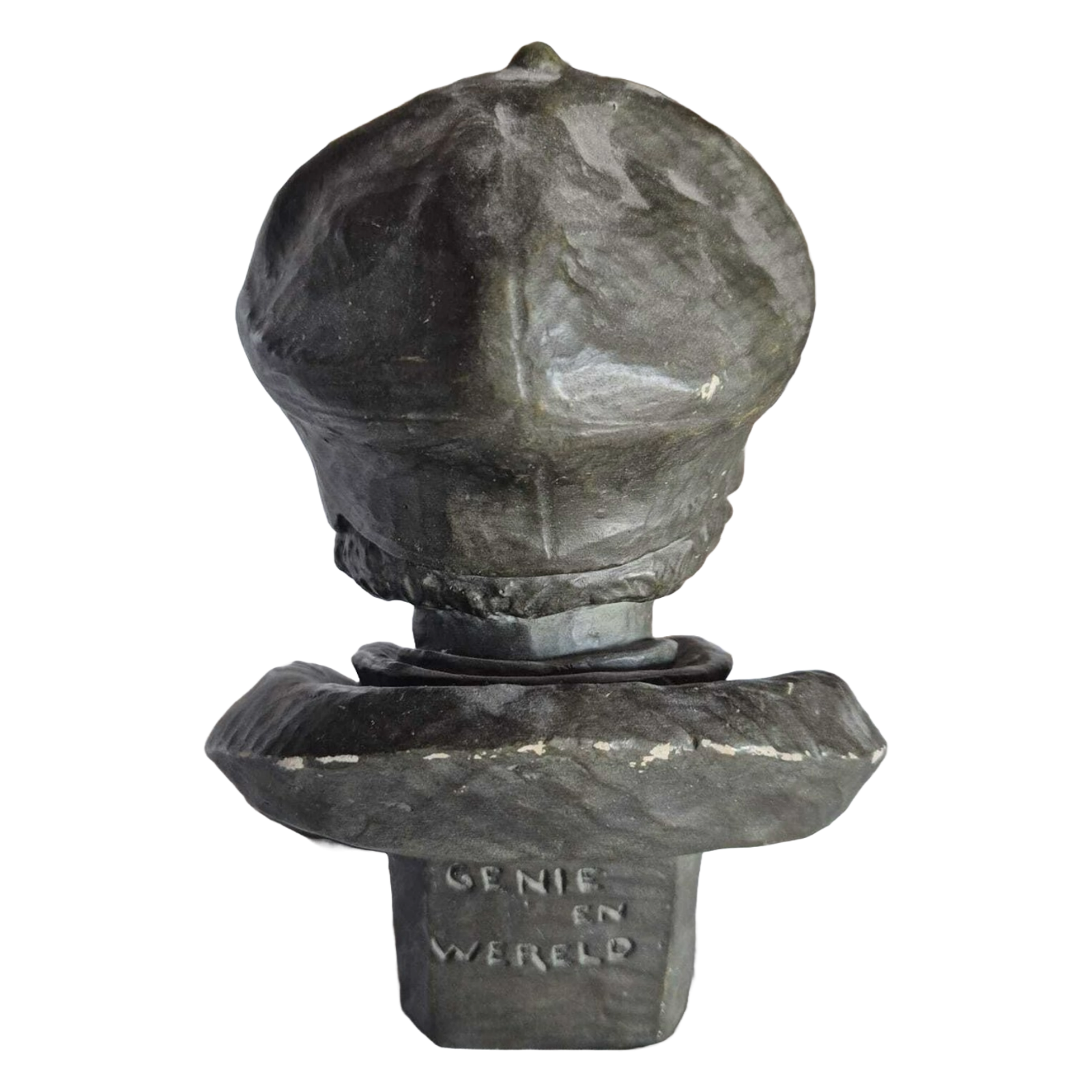 Ceramic Bust of Desiderius Erasmus | Signed by Antheunis | Historical Figur