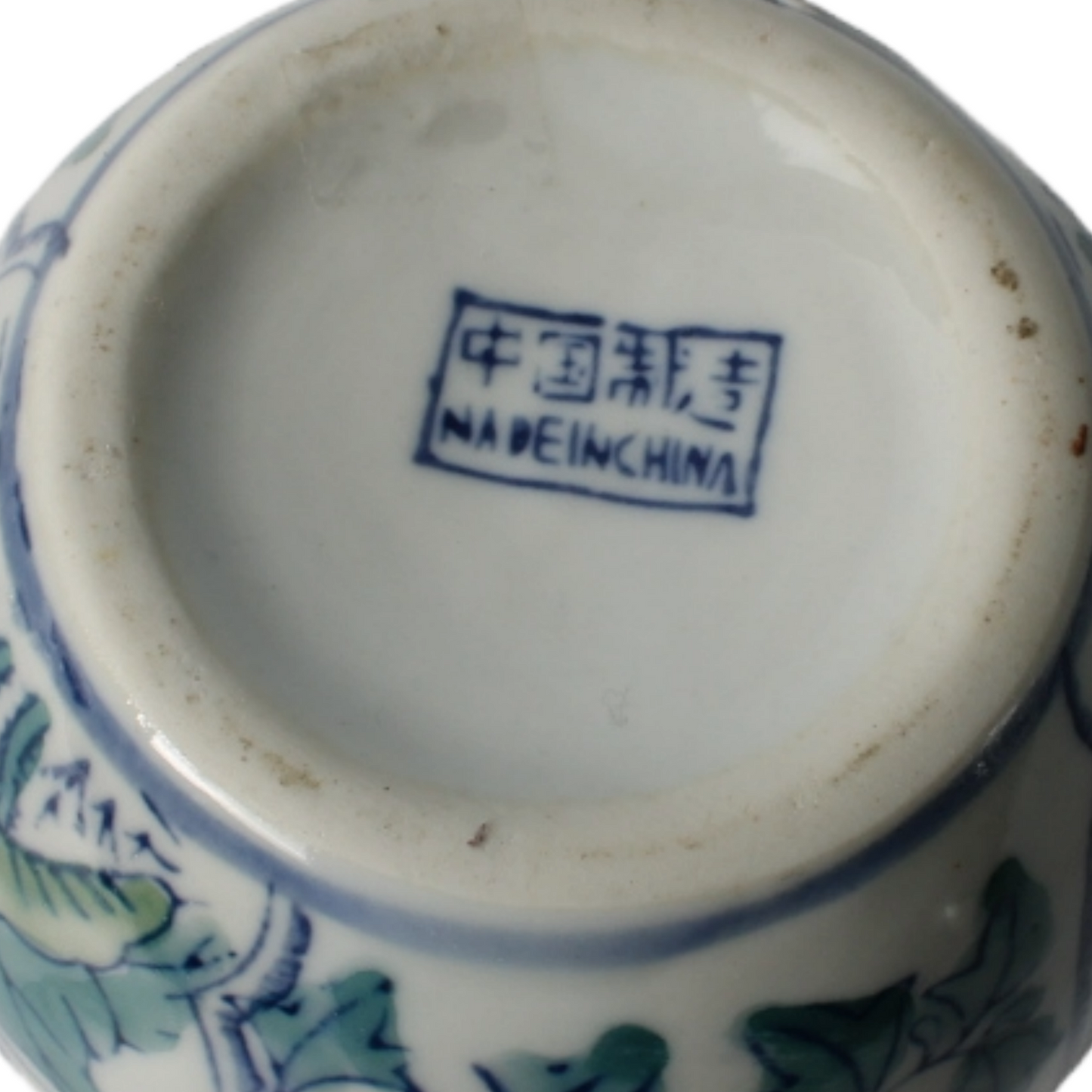 Set of 3 Porcelain Jars with Traditional Chinese Decoration, 20th Century
