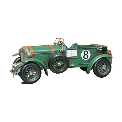 Highly Decorative Metal English Model Car (Bentley or Bugatti Re-make)!