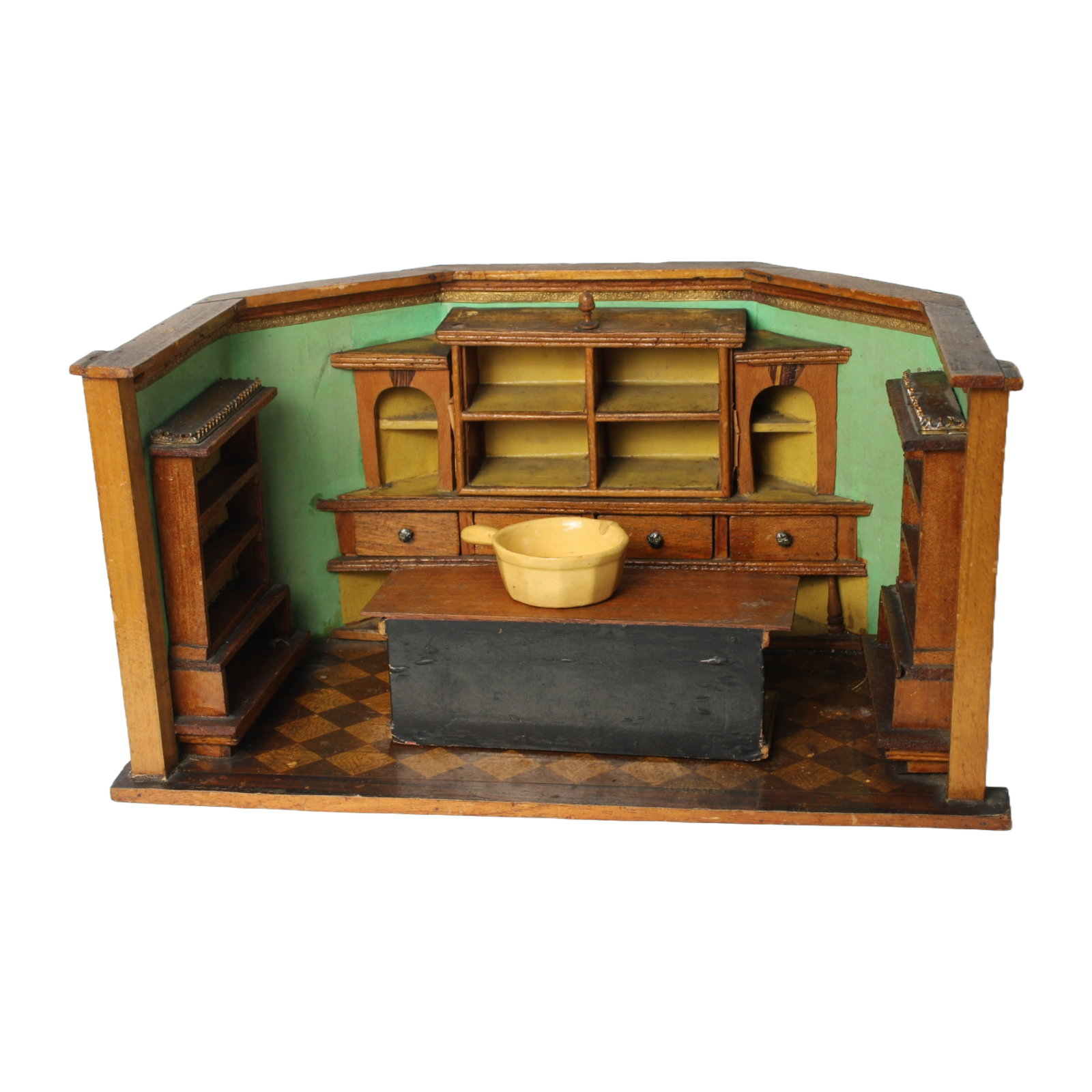 Antique Miniature Shop ca. 1890–1920 | Wooden Doll Store